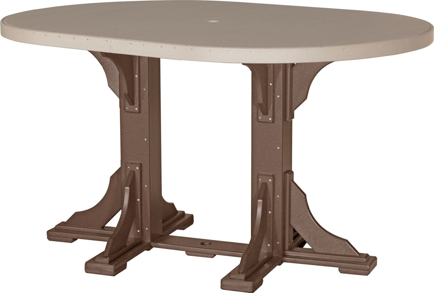 4' x 6' Oval Table