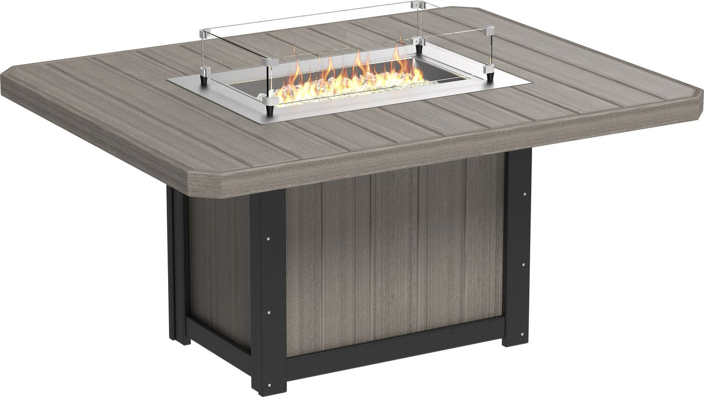 Lumin Fire Table 62" Rectangular