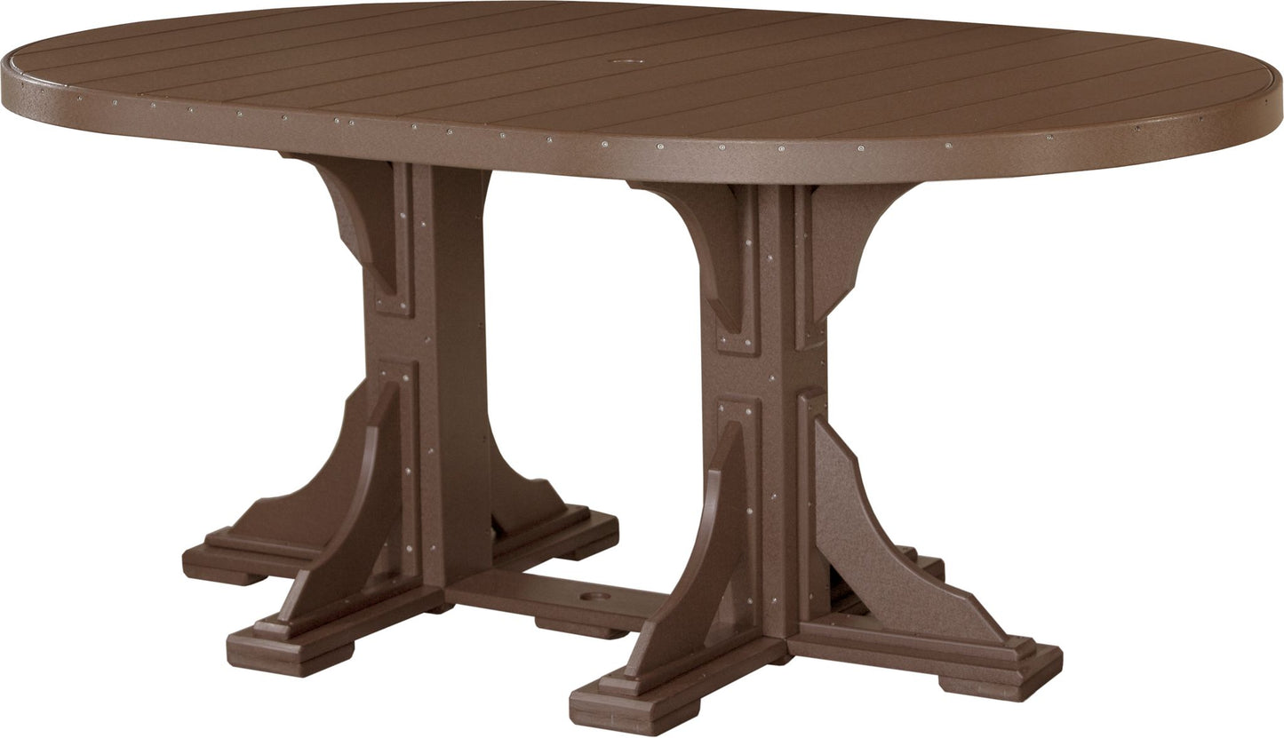 4' x 6' Oval Table