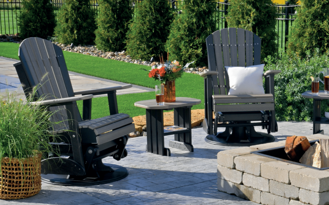 2' Adirondack Swivel Glider