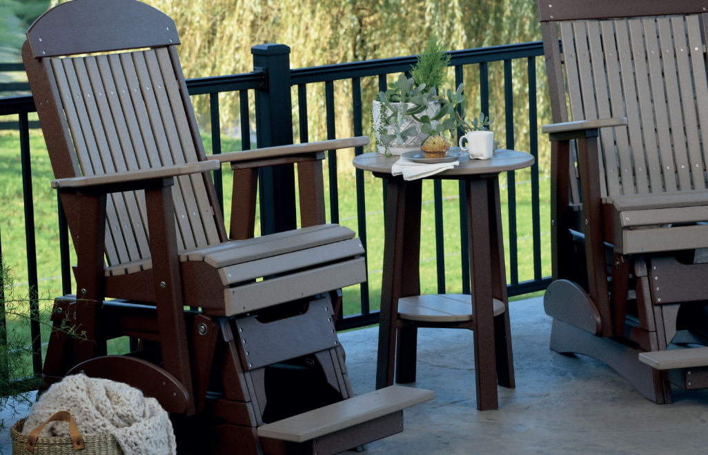 2' Classic Balcony Glider Chair