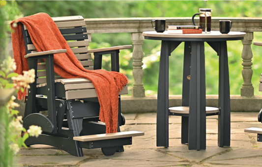 2' Plain Balcony Glider Chair