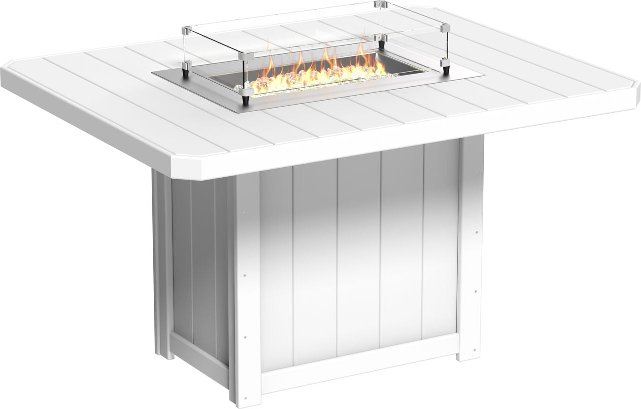 Lumin Fire Table 62" Rectangular