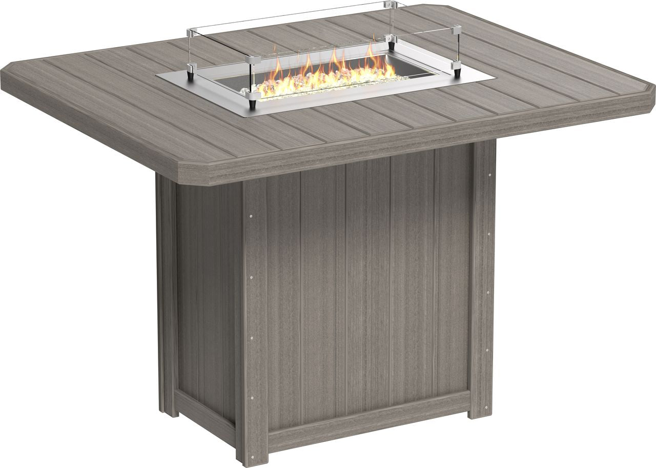 Lumin Fire Table 62" Rectangular