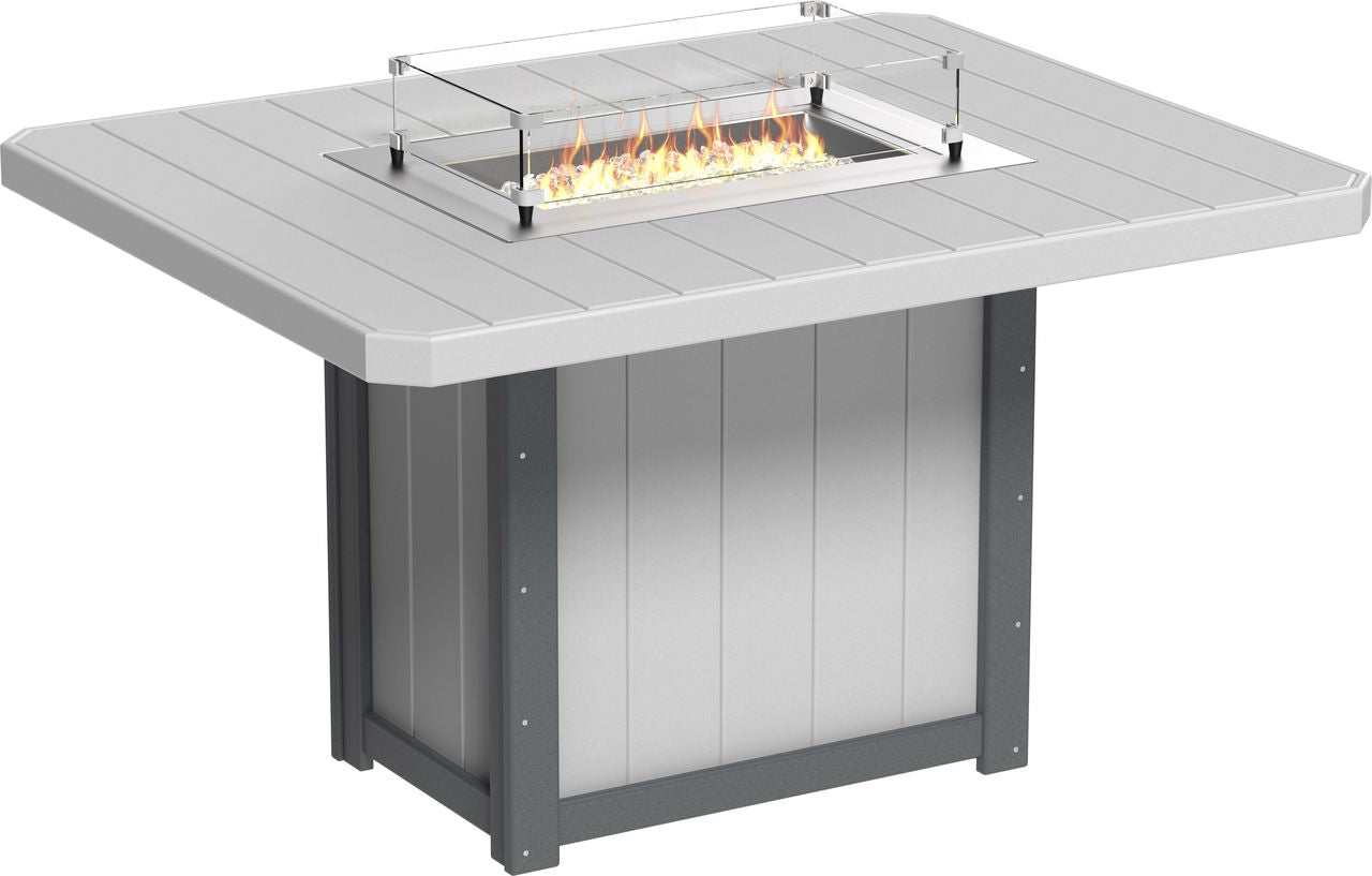Lumin Fire Table 62" Rectangular