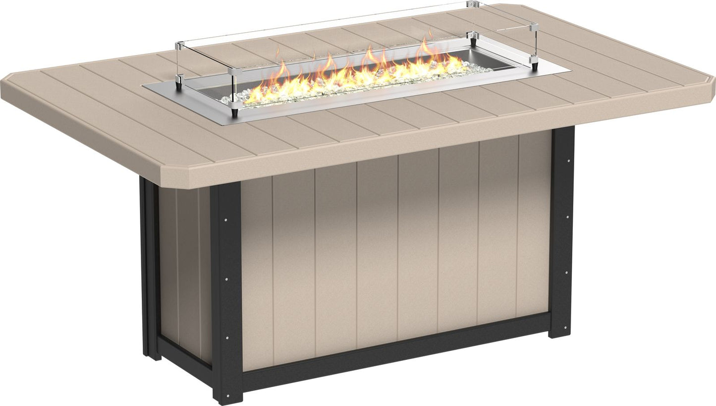 Lumin Fire Table 79" Rectangular
