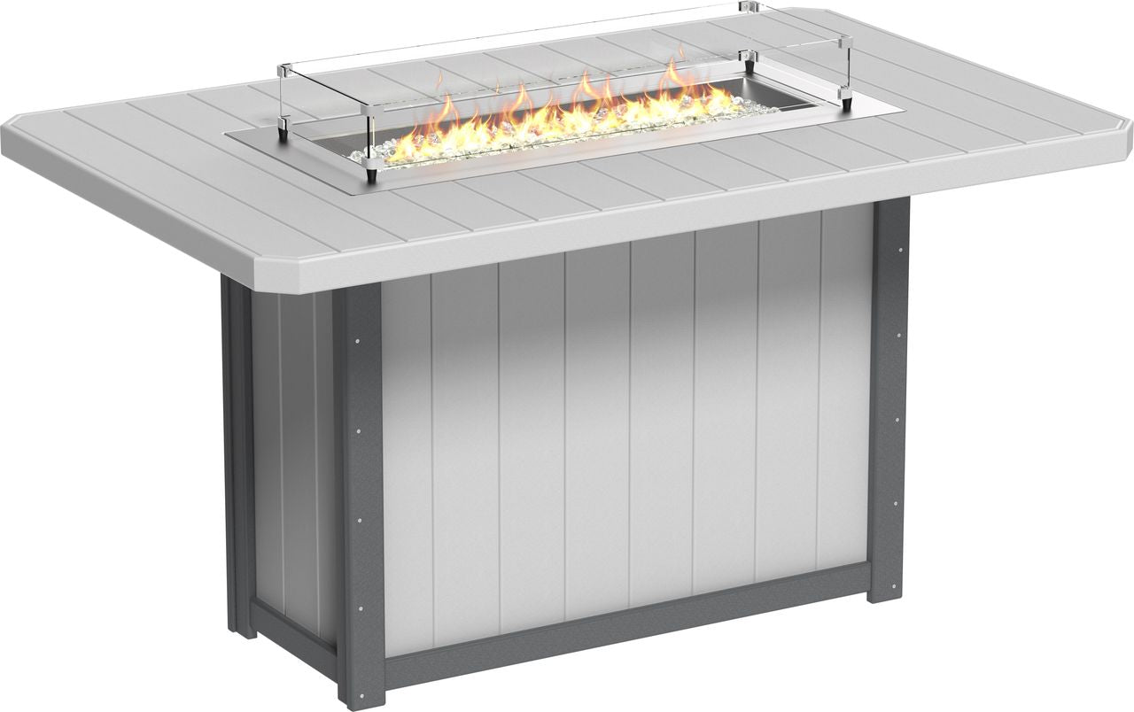 Lumin Fire Table 79" Rectangular