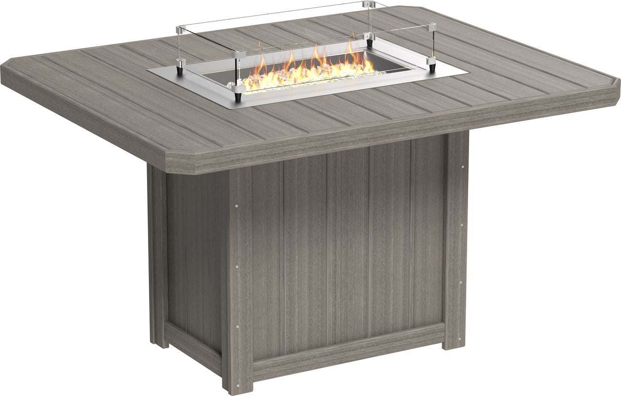 Lumin Fire Table 62" Rectangular