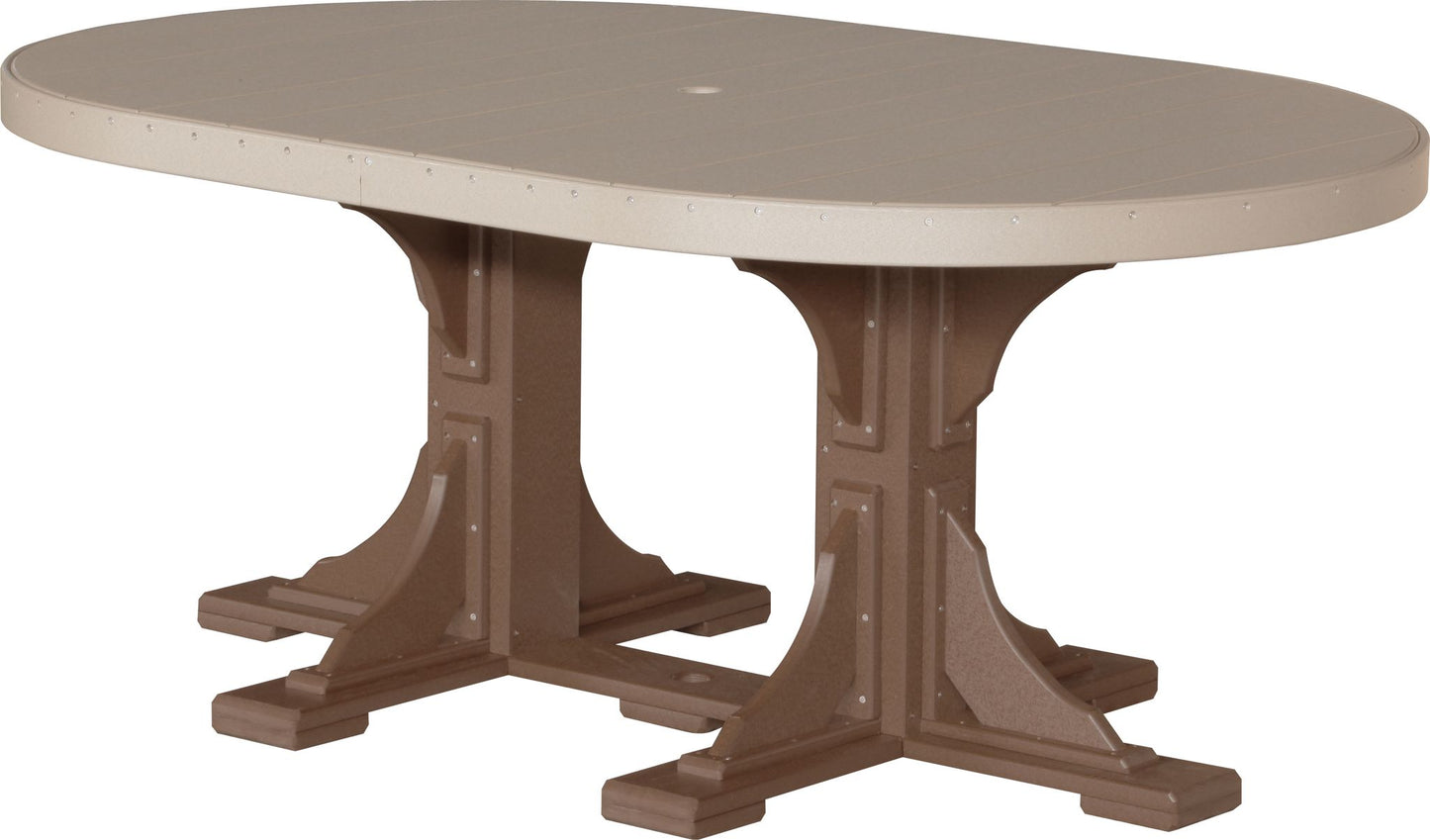 4' x 6' Oval Table