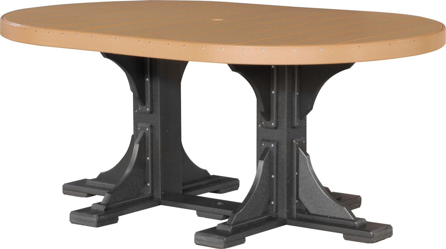 4' x 6' Oval Table