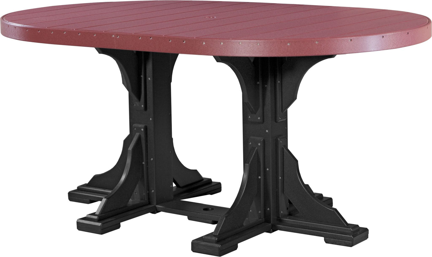 4' x 6' Oval Table
