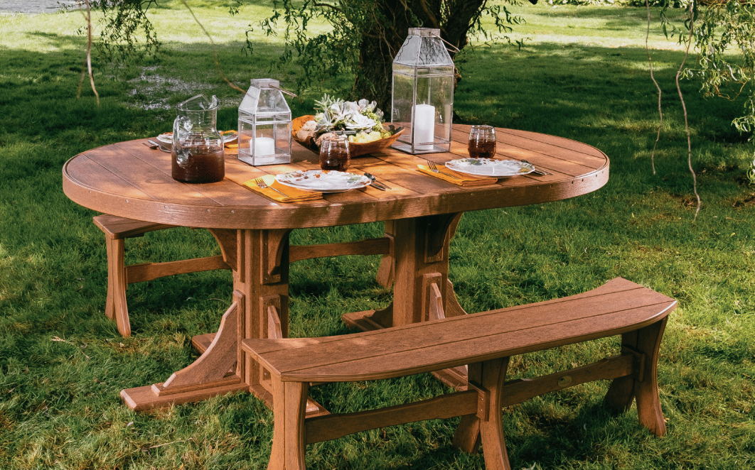 4' x 6' Oval Table
