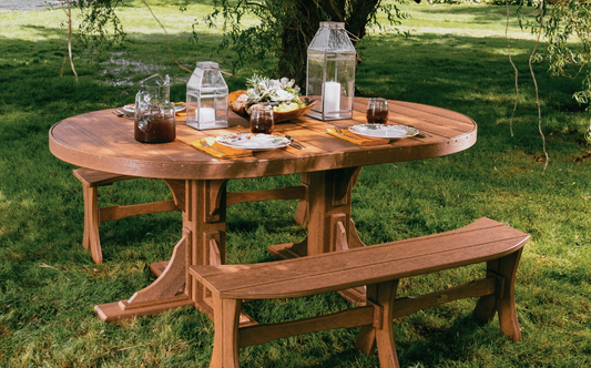 4' x 6' Oval Table
