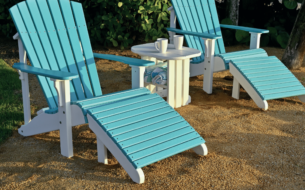 Deluxe Adirondack Footrest