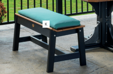 41" Cafe Bench Cushion