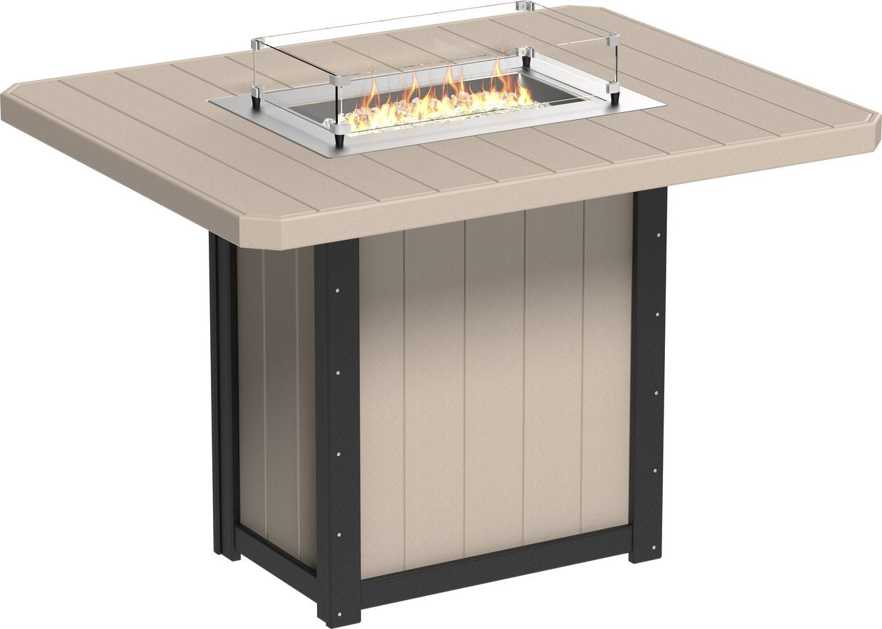 Lumin Fire Table 62" Rectangular