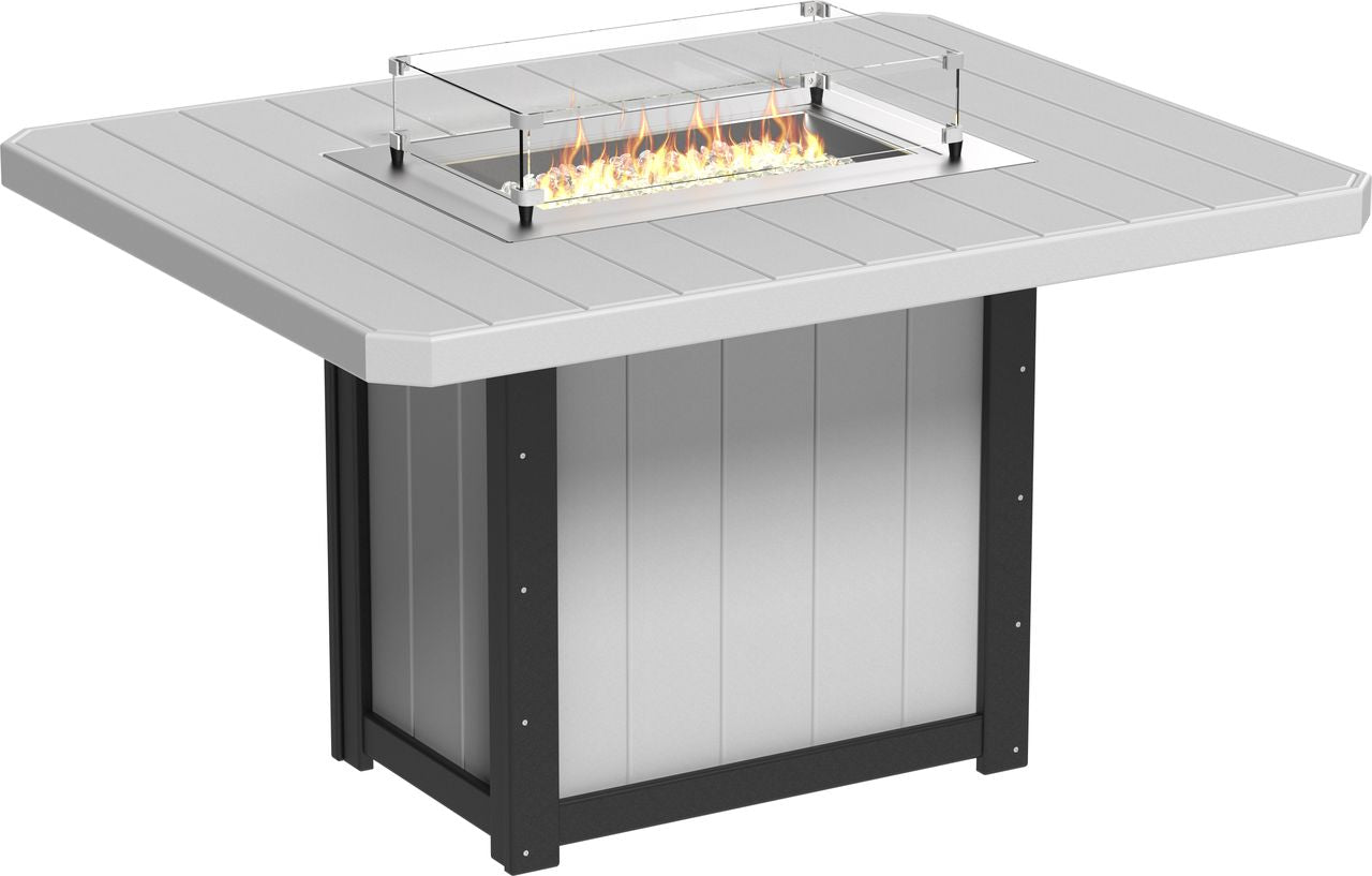 Lumin Fire Table 62" Rectangular