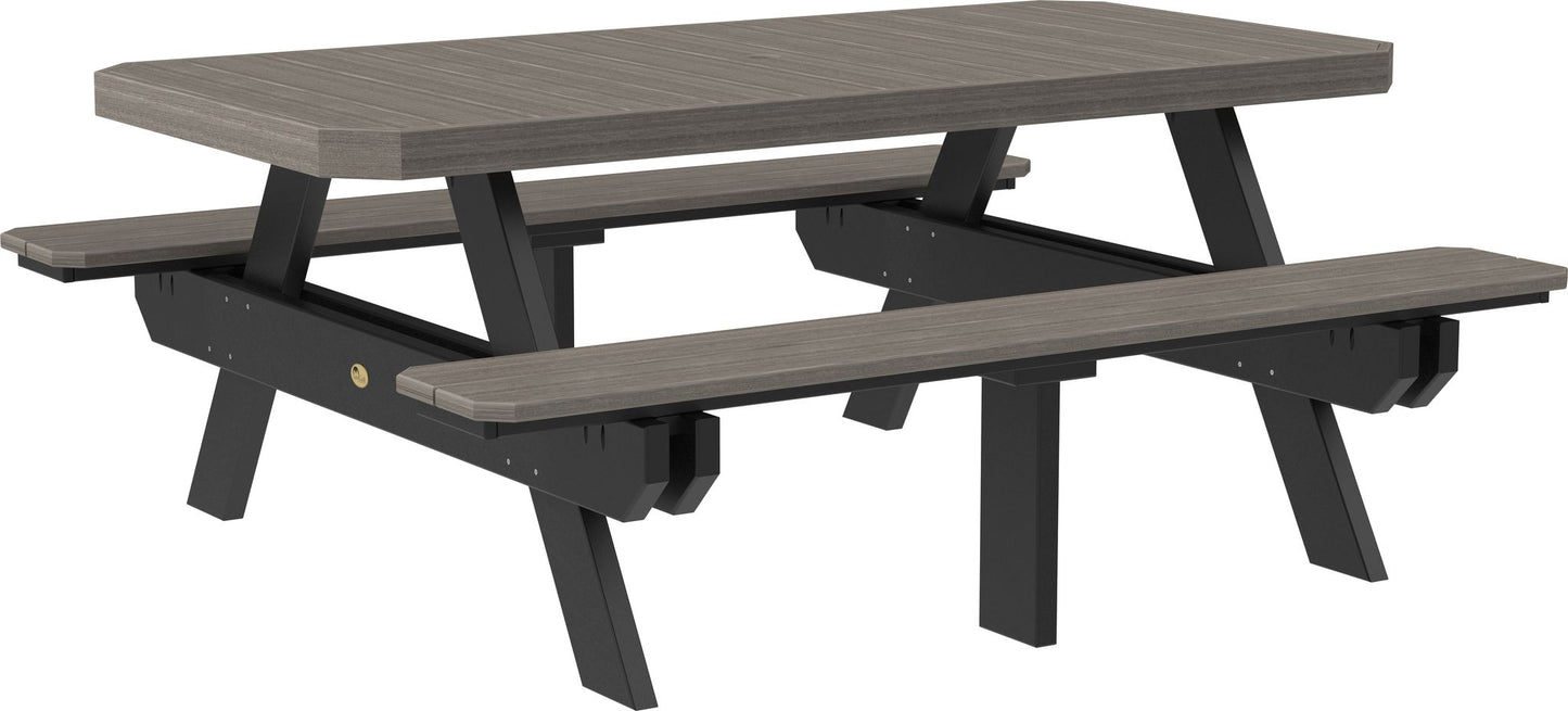 6' Rectangular Picnic Table