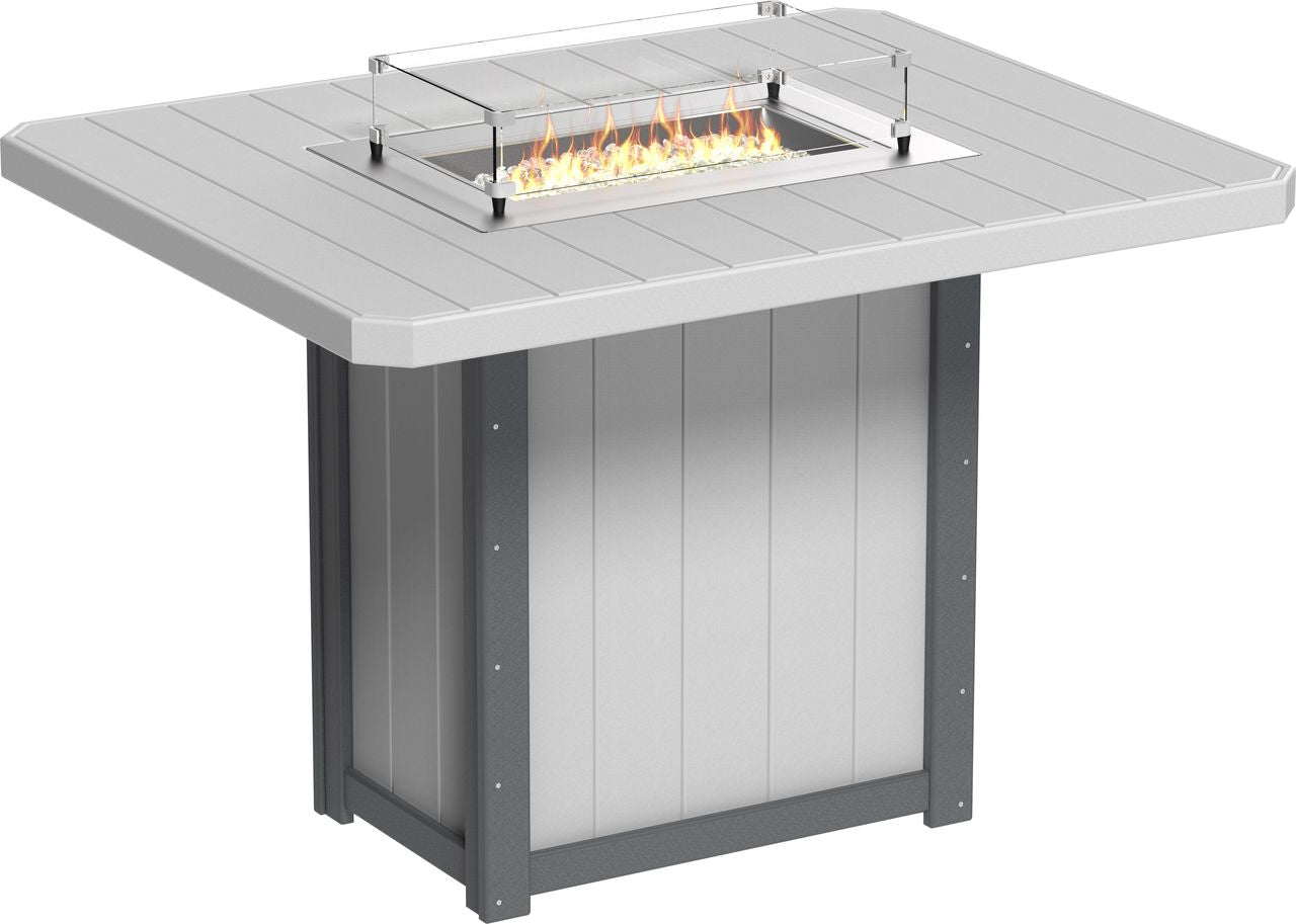 Lumin Fire Table 62" Rectangular