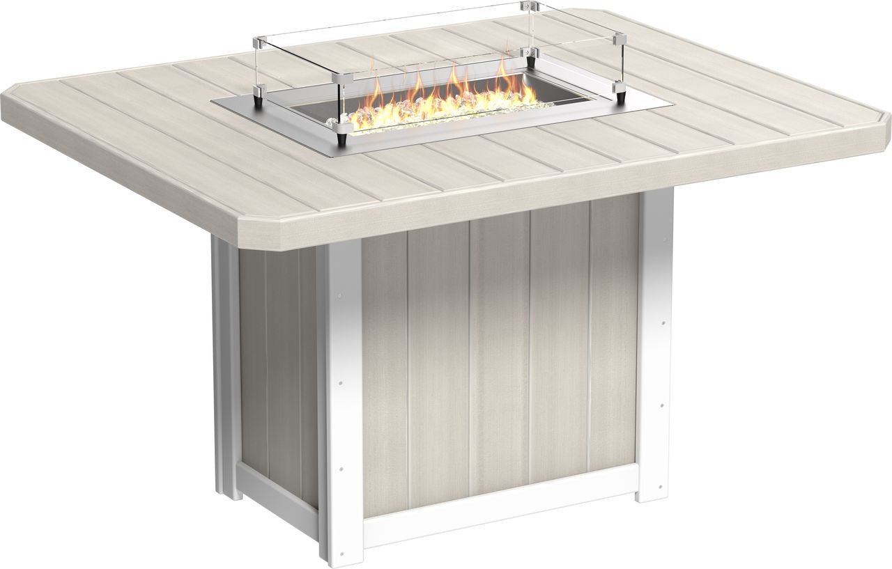 Lumin Fire Table 62" Rectangular