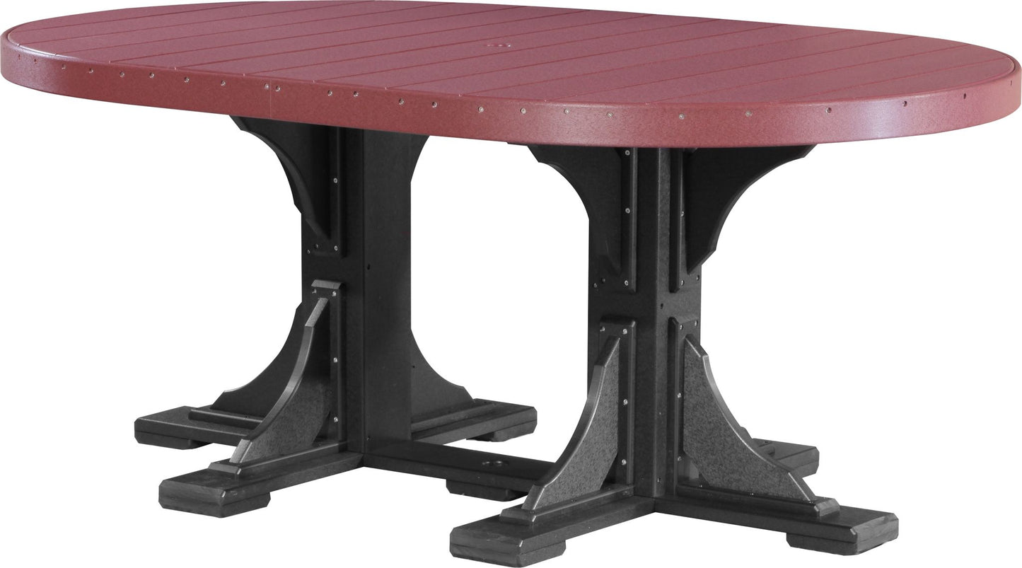 4' x 6' Oval Table