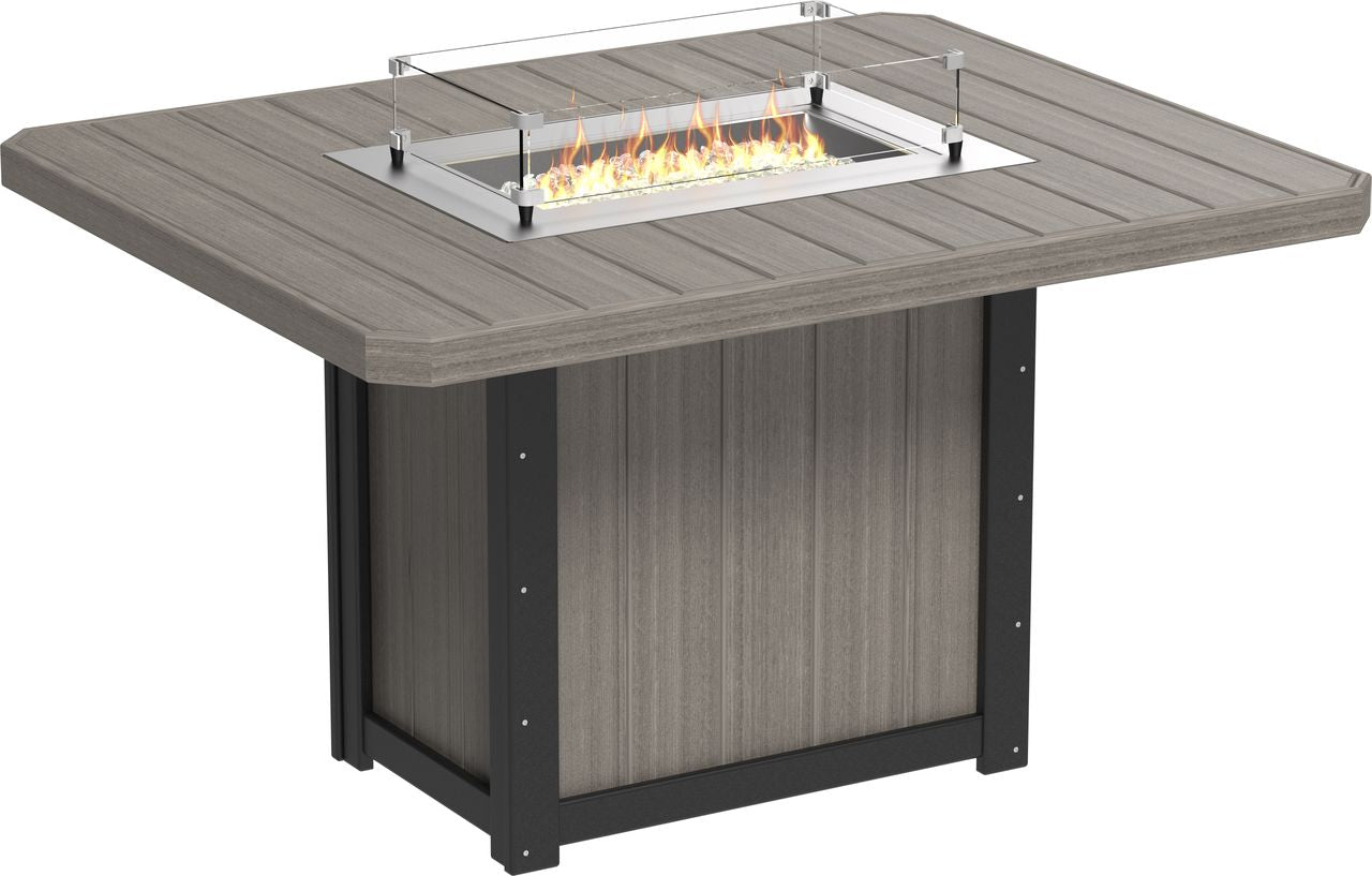 Lumin Fire Table 62" Rectangular
