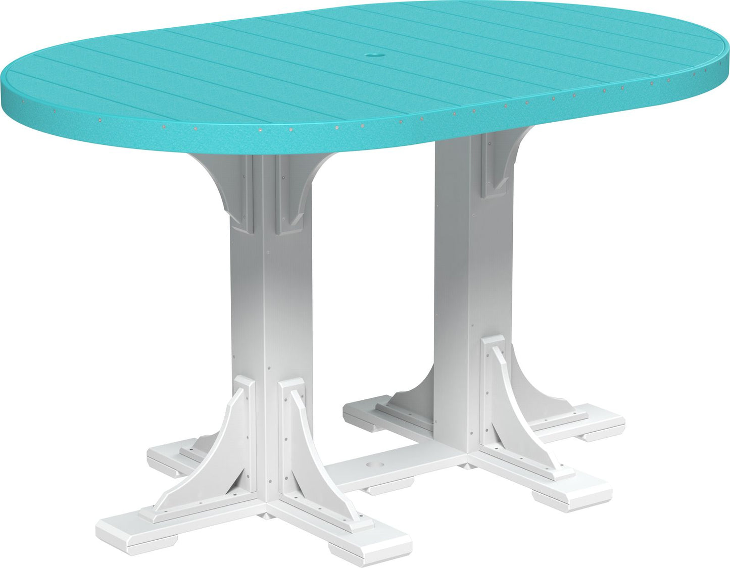 4' x 6' Oval Table