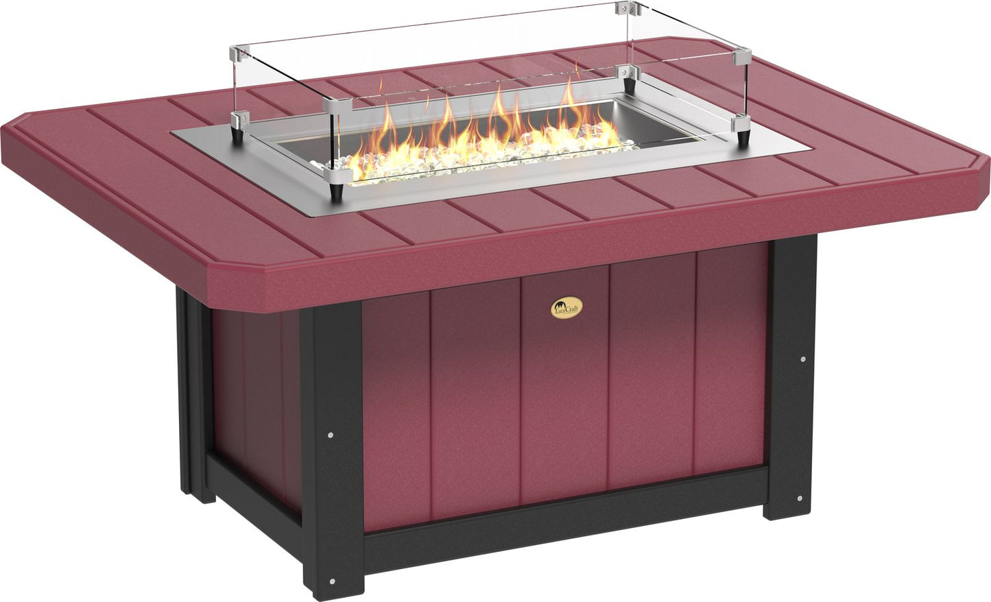 Lumin Fire Pit 51" Rectangular