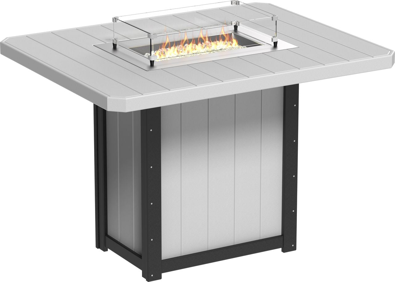 Lumin Fire Table 62" Rectangular