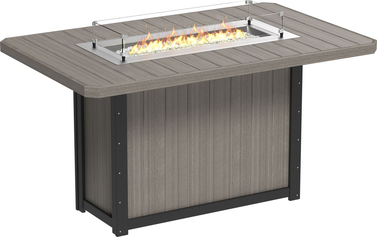 Lumin Fire Table 79" Rectangular