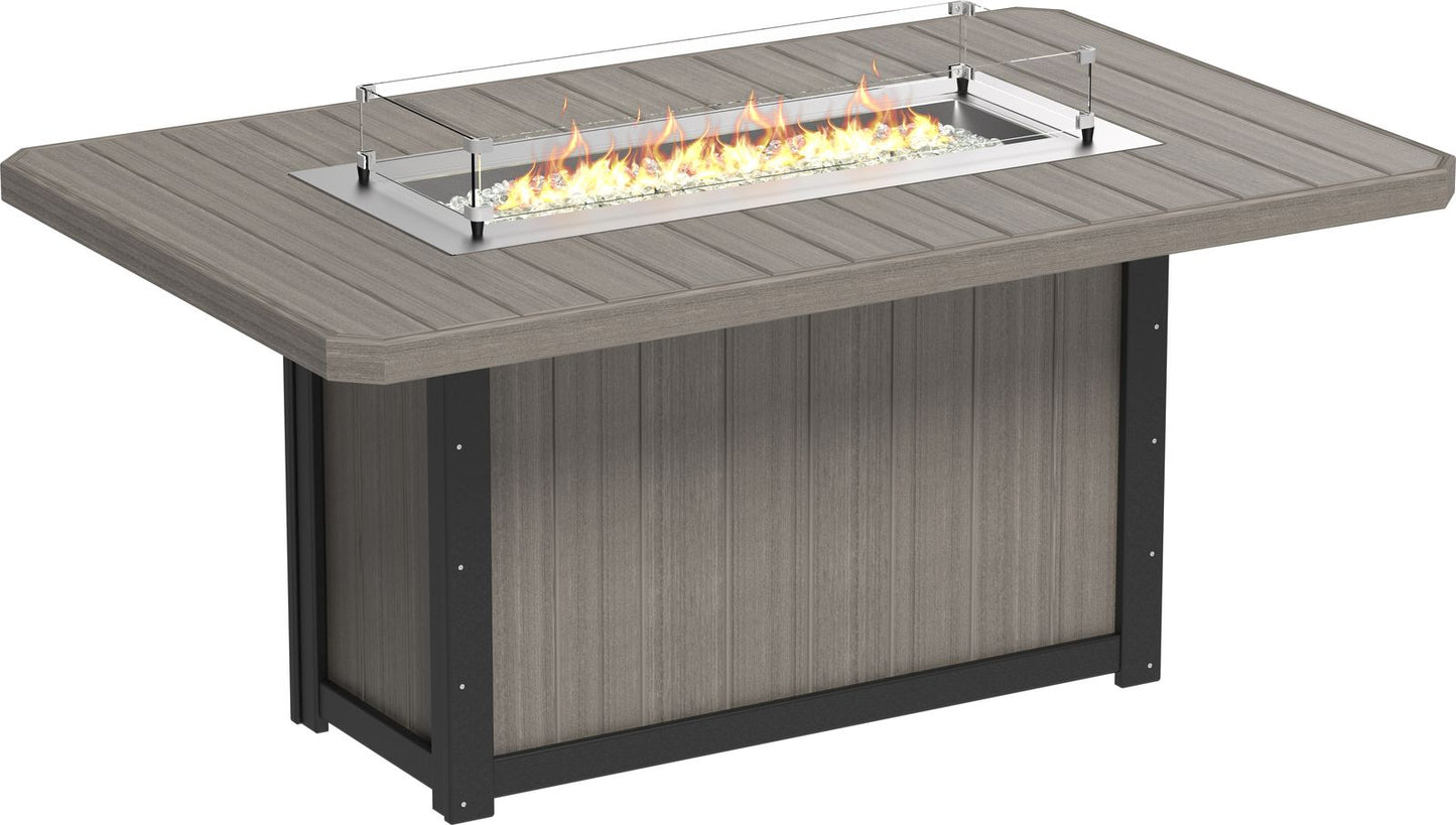 Lumin Fire Table 79" Rectangular
