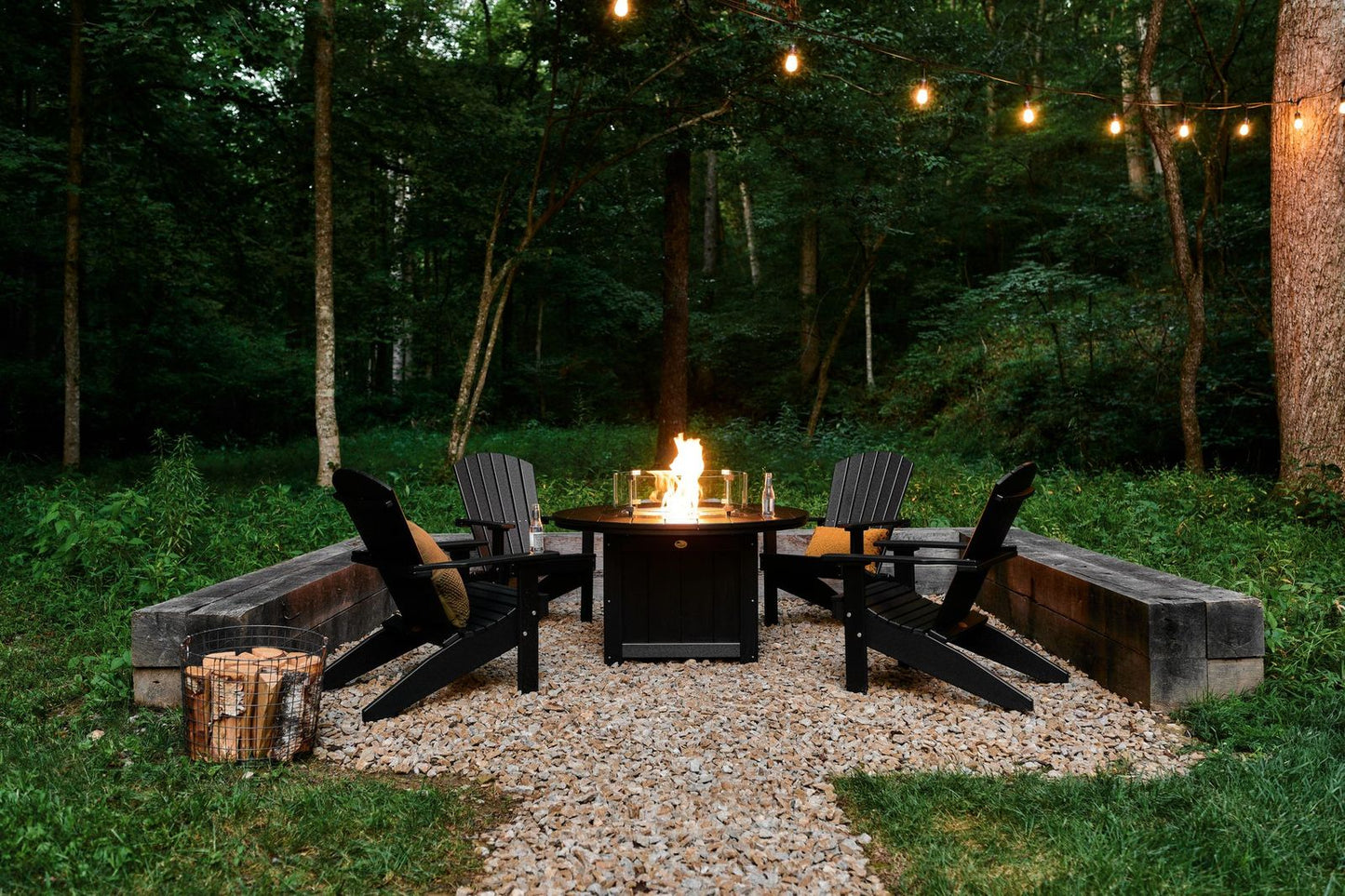 Lumin Fire Pit 46" Round