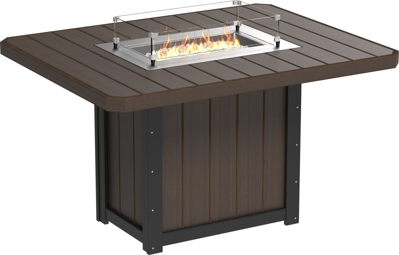 Lumin Fire Table 62" Rectangular