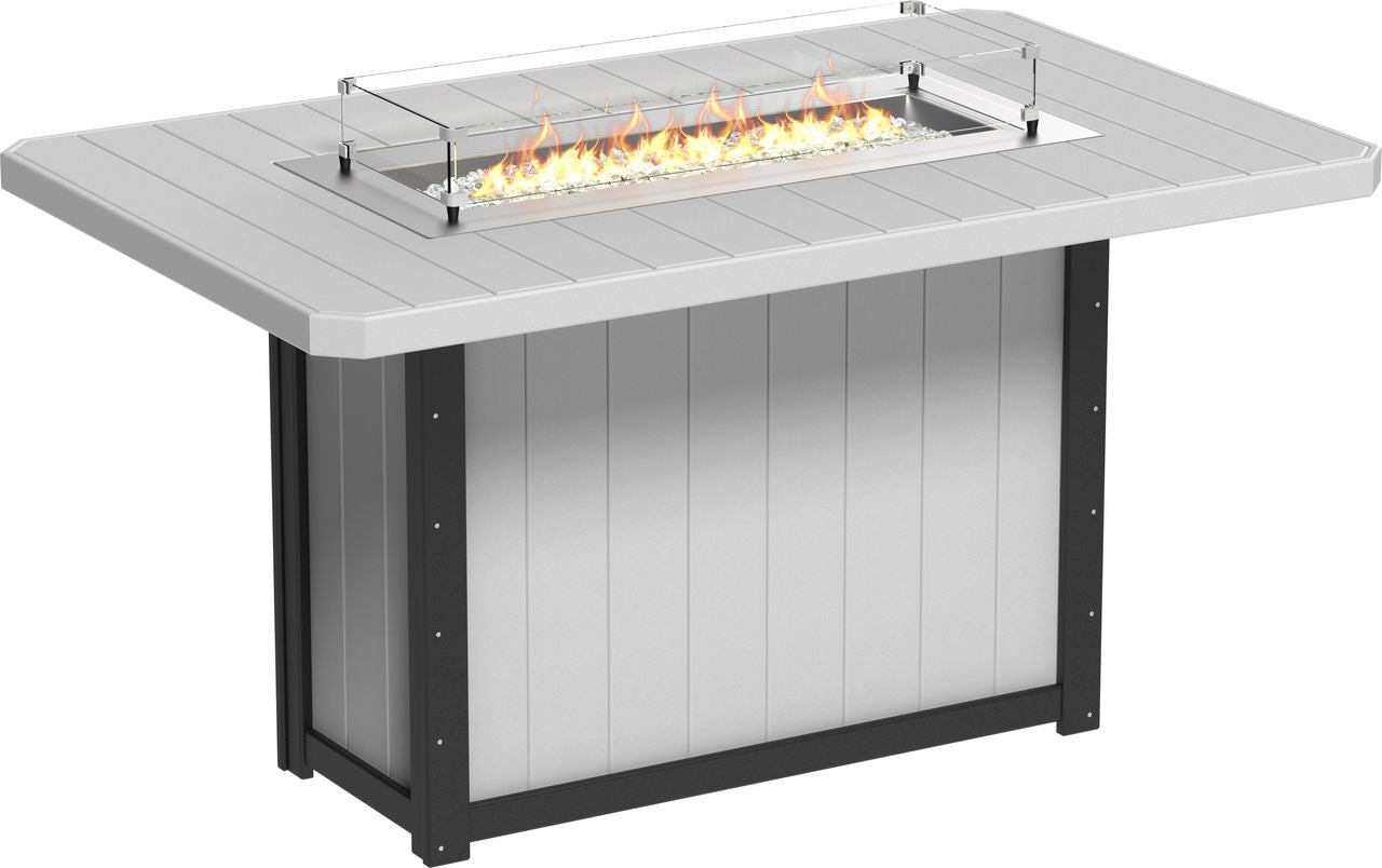 Lumin Fire Table 79" Rectangular