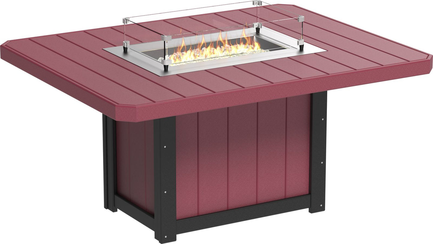 Lumin Fire Table 62" Rectangular