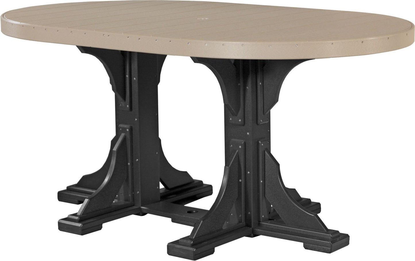 4' x 6' Oval Table